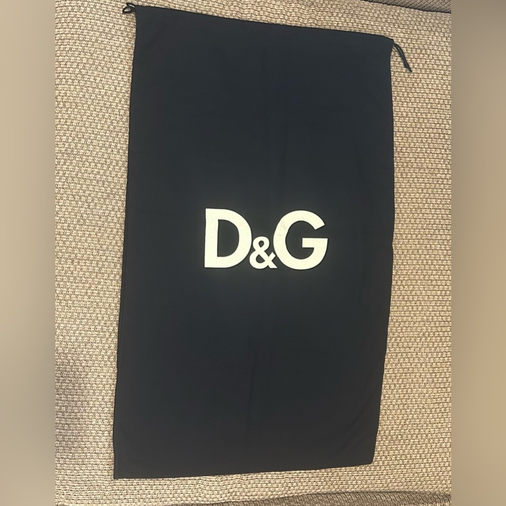 New D&G Extra Long Boot Dust Bag